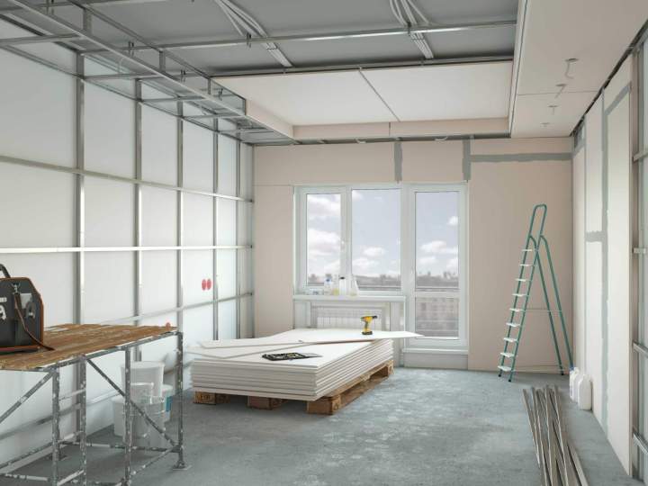 Aménagement et décoration en placo sur mesure.